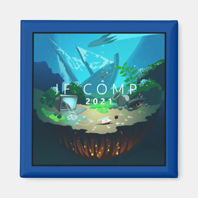 Aimant IFComp 2021 (Devant)