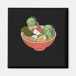 Aimant Iguana Kawaii Ramen Amusant Cadeau pour animaux do