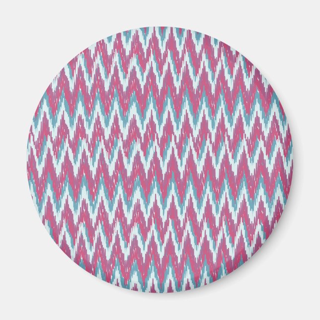 Aimant ikat zigzag, effet12.ai (Devant)