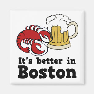 Aimant Il est meilleur dans l'aimant de Boston