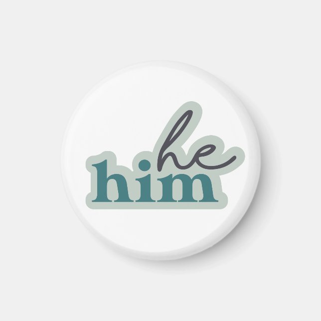 Aimant Il / Lui Genre Pronoun (Devant)