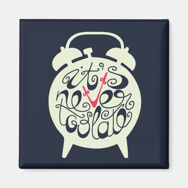 Aimant Il n'est jamais trop tard (Devant)