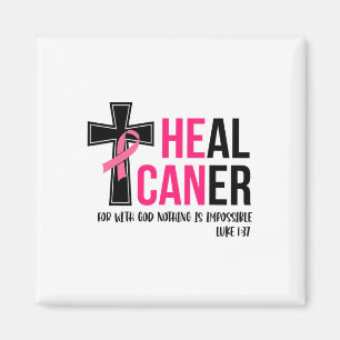 Aimant Il peut guérir le cancer Christian Ribbon Cancer d