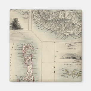 Aimant Île Dans L'Atlantique