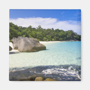 Aimant île de Ko Miang, îles Simil, sur la mer d'Andam,