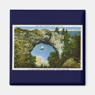 Aimant Île de Mackinac de roche de voûte, Michigan