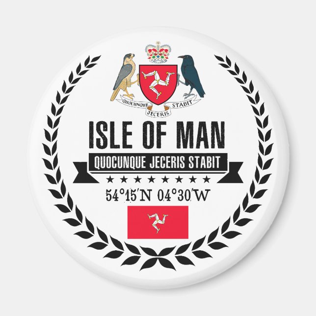 Aimant Île de Man (Devant)