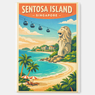 Aimant Île de Sentosa, voyage à Singapour