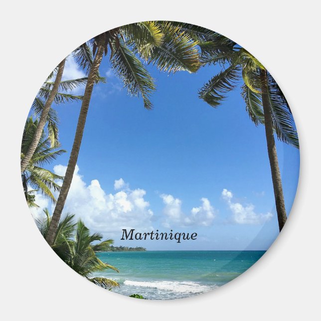 Aimant île des Caraïbes, Martinique (Devant)