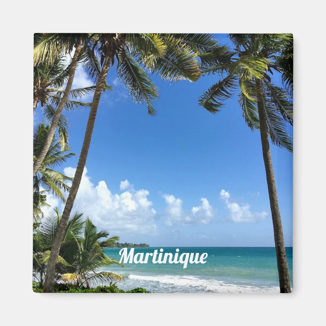 Aimant île des Caraïbes, Martinique (labellisée) (Devant)