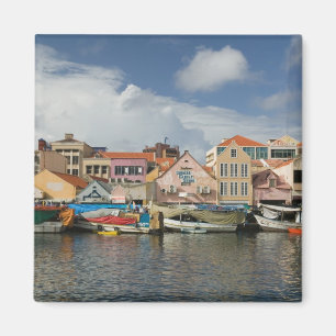 Aimant Îles ABC, CURAÇAO, Willemstad : Punda,