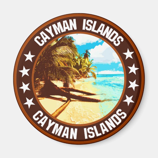 Aimant Îles Caïmans (Devant)