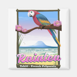 Aimant Iles de la Société Raiatea, Tahiti, Polynésie fran