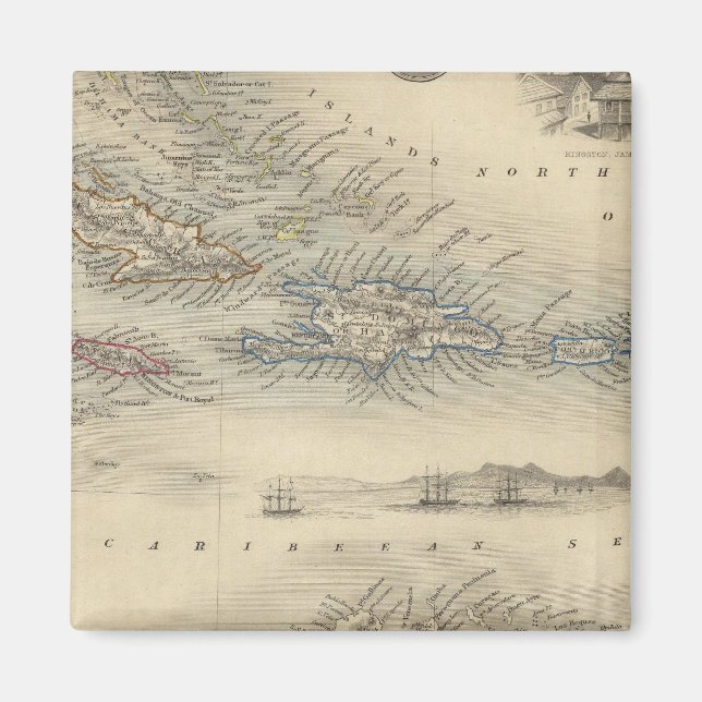 Aimant Îles de l'Ouest 3 (Devant)