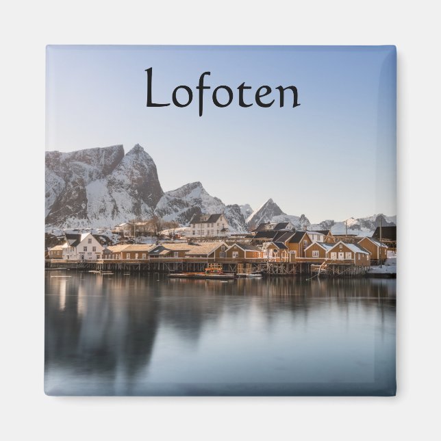 Aimant Iles Lofoten Norvège (Devant)