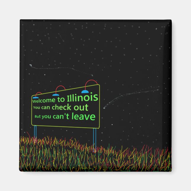 Aimant Illinois (Devant)