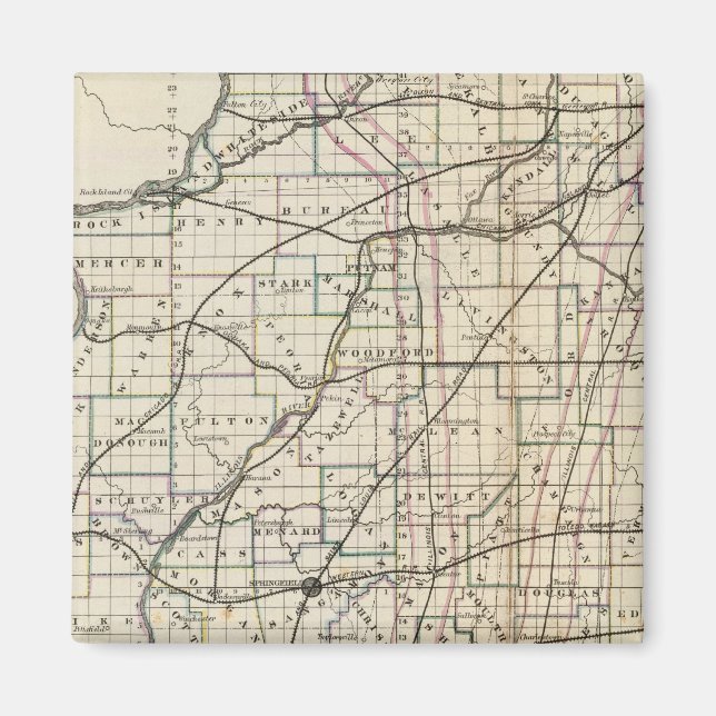 Aimant Illinois 13 (Devant)