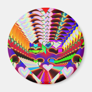 Aimant Illusion des coeurs par Kenneth Yoncich