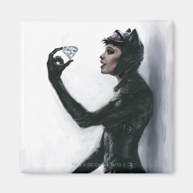 Aimant Illustration Catwoman (Devant)