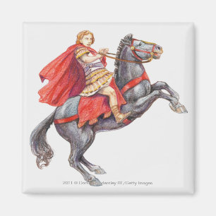 Aimant Illustration d'Alexandre le grand