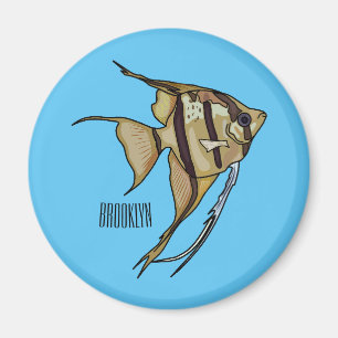 Aimant Illustration d'angelfish