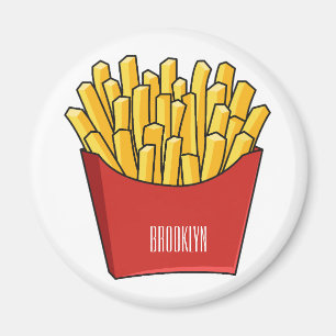 Aimant Illustration de frites