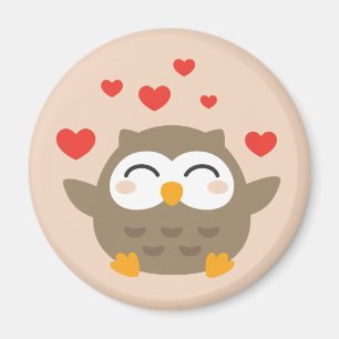Aimant Illustration de I Owl You
