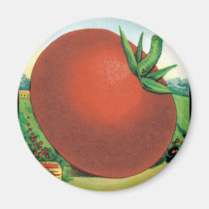 Aimant Illustration de l'étiquette d'un paquet de graines