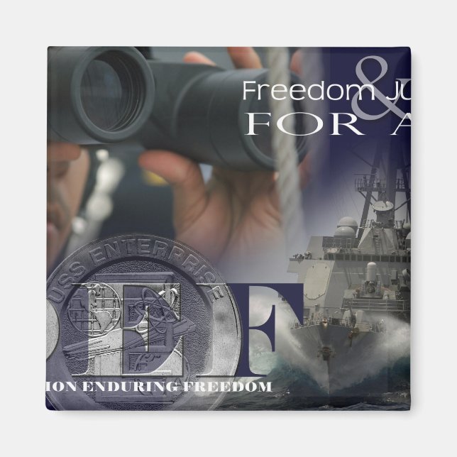 Aimant Illustration des membres d'équipage (Devant)