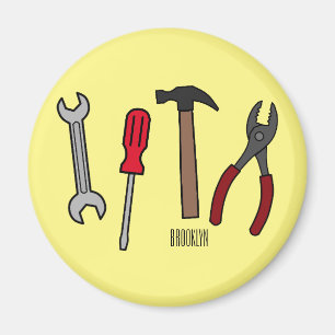 Aimant Illustration des outils de menuiserie