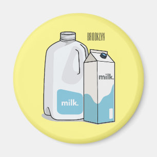 Aimant Illustration du lait