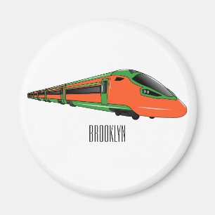 Aimant Illustration du train à balles