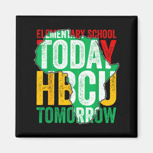 Aimant Illustration École Élémentaire Aujourd'hui HBCU De