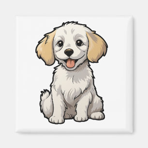 Aimant Illustration pour chien de dessin