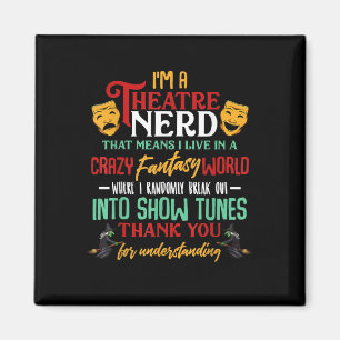 Aimant Im A Atre Nerd Sur scène Acteur Amateurs Acteur Ac