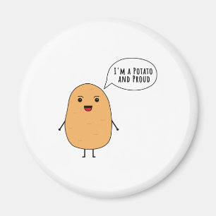 Aimant I'm a potato and proud