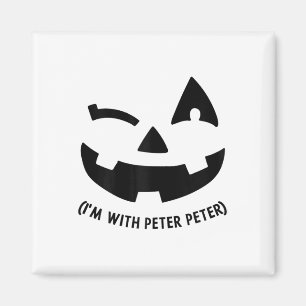 Aimant Im Avec Peter Couple Halloween Femmes Adultes Elle