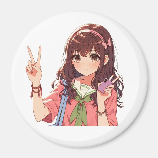 Aimant Ímã (Magnet) Ohayo (Devant)