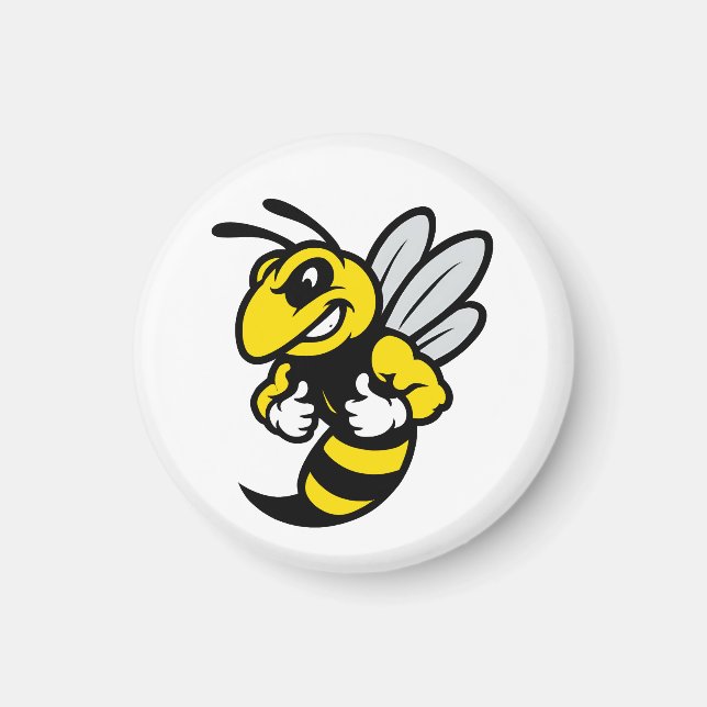 Aimant Imabee inversé Funny Bee (Devant)