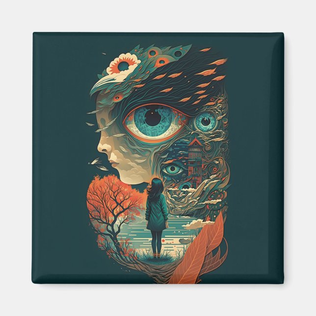 Aimant Imaginaires Abstraits Monde d'objets impossible (Devant)