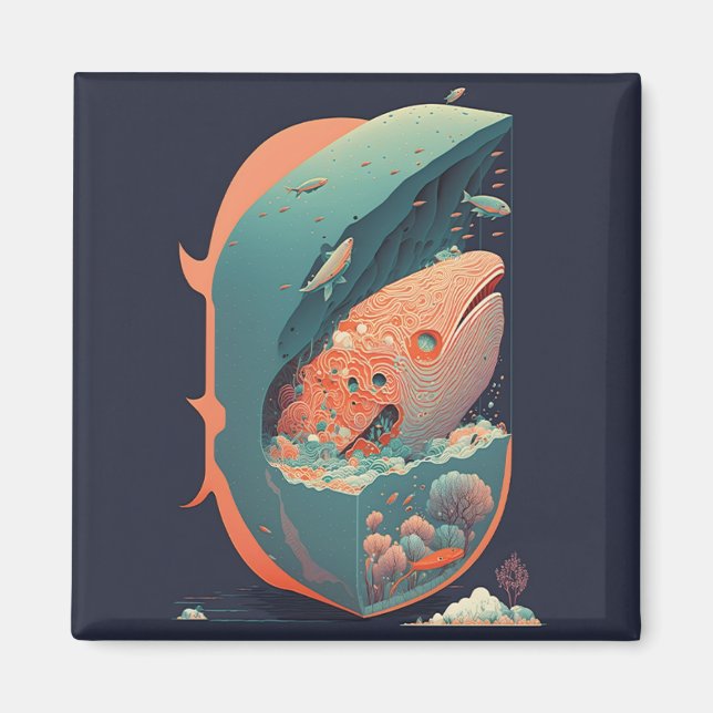 Aimant Imaginaires Abstraits Monde d'objets impossible (Devant)