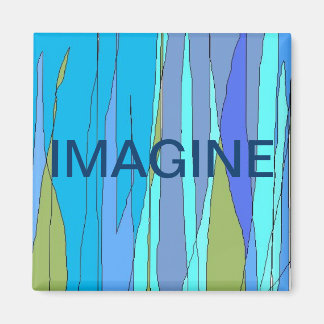 Aimant "Imagine/Blublu"
