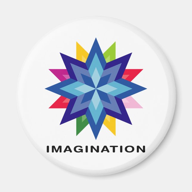 Aimant Imaginez Star (Devant)