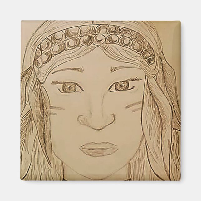 Aimant iman chamana (Devant)