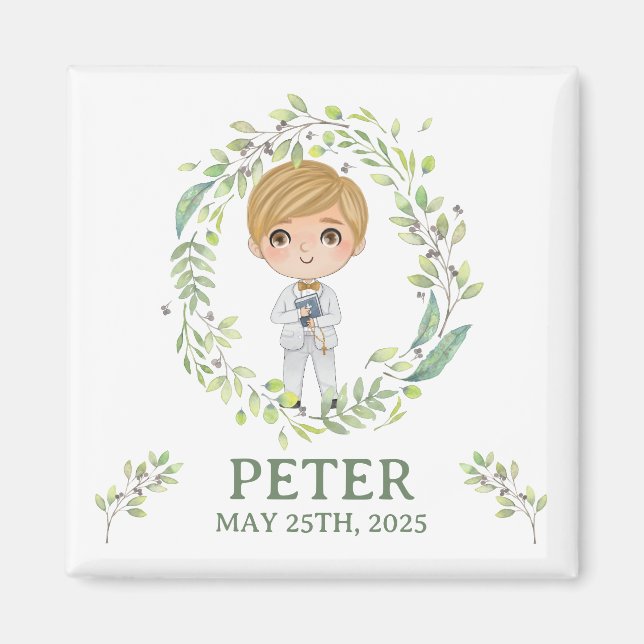 Aimant Imán cuadrado modelo Primera Comunión PETER (Devant)