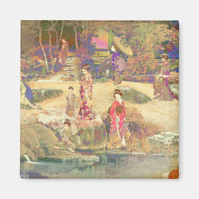 Aimant Imán Japanese Garden II / Washed Edition (Devant)