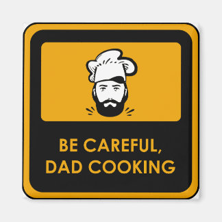 AIMANT IMAN PARA NEVERA PAPA COCINANDO