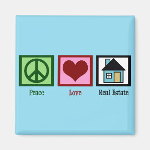 Aimant Immobiliers d'amour de paix