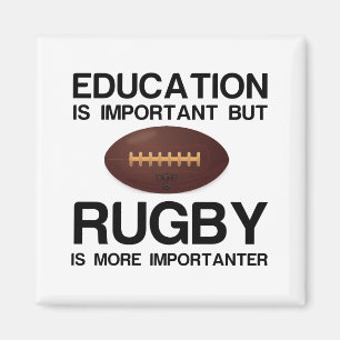 AIMANT IMPORTANTE IMPORTANTE RUGBY DE L'ÉDUCATION
