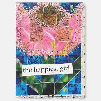 Aimant Impression d'art en collage vintage Courtepoint au